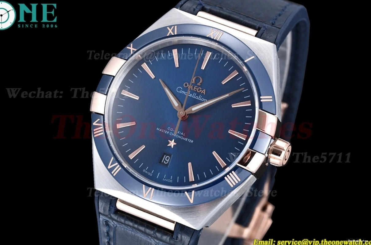 Dial LE 41mm Blue Constellation GDF RG Ceramic MY8215 0308